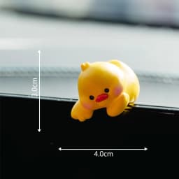 Cute Cartoon Small Animal Car Dashboard Accessories, Humorous Car Interior Ornaments and Screen Decorations