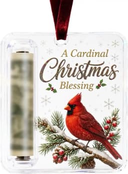 Christmas Cash Gift Holder Acrylic Santa Claus Elk Gingerbread Hanging Ornament Christmas Tree Decoration Party Money Gift Ideas