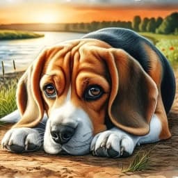 EverShine 5D Diamond Painting Dog Cartoon Mosaic Animal Lake River Full Drill Embroidery Puppy DIY Crafts Kit Adult Room Decor