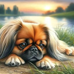 EverShine 5D Diamond Painting Dog Cartoon Mosaic Animal Lake River Full Drill Embroidery Puppy DIY Crafts Kit Adult Room Decor