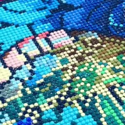 EverShine 5D Diamond Painting Dog Cartoon Mosaic Animal Lake River Full Drill Embroidery Puppy DIY Crafts Kit Adult Room Decor