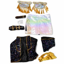 Dress Suit ForTeen, Xmas Birthday Carnival Roleplay Outfit, Fancy Disguise Costume For Halloween Masquerade Theme Party, In Stoc