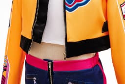 Girl 3D Print 3Pcs Role Play Dress up Popular Korean Music Performance Clothing Dance Costume Idol Singer Cosplay Team Uniform