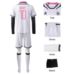 Anime Shidou Cosplay Costumes Japan U20 Sae Football Jersey Shidou Ryuusei Wigs Itoshi Sae Halloween Costume Set