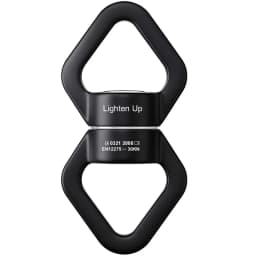 30KN Outdoor Rock Climbing Carabiner Swivel Connector Universal Gimbal Ring Yoga Swing Hammock Rope Swivel Rotational Connector