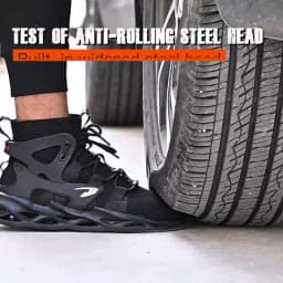 2026 Male Work Boots Indestructible Safety Shoes Men Steel Toe Shoes Puncture-Proof Work Sneakers Male Shoes Adult Work Shoes