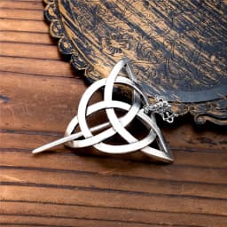 Retro Norse Runes Viking Celtic Knot Hair Clips & Barrettes Minimalist Witch Slide Stick Hairpin Accessories Women Pagan Jewelry