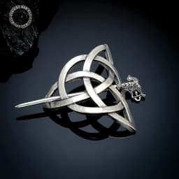 Retro Norse Runes Viking Celtic Knot Hair Clips & Barrettes Minimalist Witch Slide Stick Hairpin Accessories Women Pagan Jewelry