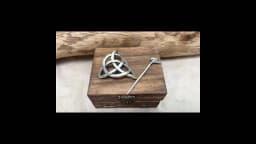 Retro Norse Runes Viking Celtic Knot Hair Clips & Barrettes Minimalist Witch Slide Stick Hairpin Accessories Women Pagan Jewelry