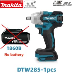 100% Genuine Makita 6Ah for Makita 18V Battery BL1860B BL1840 BL1830B BL1850B BL1850 BL1860 BL1815 Replacement Lithium Battery