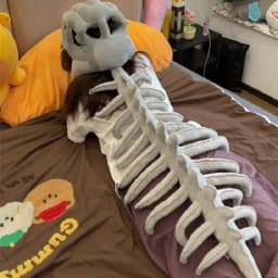 80/118CM Dinosaur Skeleton Costume Set Dress up Clothing Plush Toys Party Cosplay Toy Kid Adult Dress-Up Creative Funy Gift
