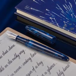 Asvine C80 Resin Fountain Pen NO.8 EF/F/M/Stub 1.1 Nib Handcraft Large Size Writing Pen
