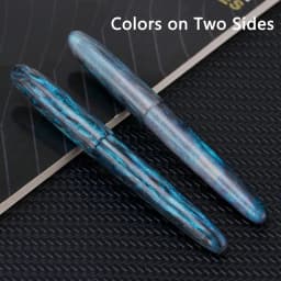 Asvine C80 Resin Fountain Pen NO.8 EF/F/M/Stub 1.1 Nib Handcraft Large Size Writing Pen