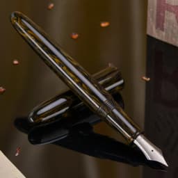 Asvine C80 Resin Fountain Pen NO.8 EF/F/M/Stub 1.1 Nib Handcraft Large Size Writing Pen