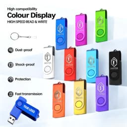 Free Custom Company Logo USB Flash Drive 128GB Key Chain Pen Drive 64GB 4GB 8GB 16GB Pendrive Memory Stick 32GB Metal USB Stick