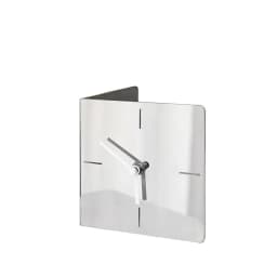 Modern Stainless Steel Dial Plate Table Clocks Luxury Creative Desktop Ornament Bedroom Bedside Desk Clocks Room Decoration