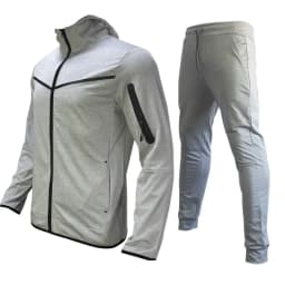 Luxury Brand Men Tracksuits 2-piece Set Black Sports Suit Tracksuits Jogging Men's Clothing Sweatpants Zip Sweatshirts Techwear