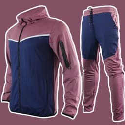 Luxury Brand Men Tracksuits 2-piece Set Black Sports Suit Tracksuits Jogging Men's Clothing Sweatpants Zip Sweatshirts Techwear