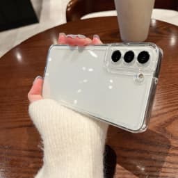 Transparent Case For Samsung Galaxy S22 S23 S21 Ultra S20 FE S26 Plus A55 A16 A36 S25 A56 A26 A52 A54 A57 5G S24 Silicone Cover