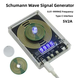 0.01-99999HZ Schumann Wave Generator Pure Sine Frequency Modulation Resonance Ultra-Low Frequency Pulse Signal Generator