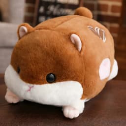Cute Stuffed Animals Pillow Birthday Gifts Home Decor 90cm Cartoon Winter Hand Warm Hamster Plush Toy