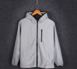 Men's Full Reflective Jacket Casual Women Windbreaker Hip Hop Hooded Coat Waterproof Printed Streetwear Night Shiny Jackets 5XL