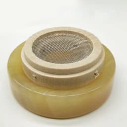 Moxibustion Massage Holder Insulation Navel Moxibustion Moxa Jade Pad Ginger-partitioned Moxibustion Base Backflow Smoke