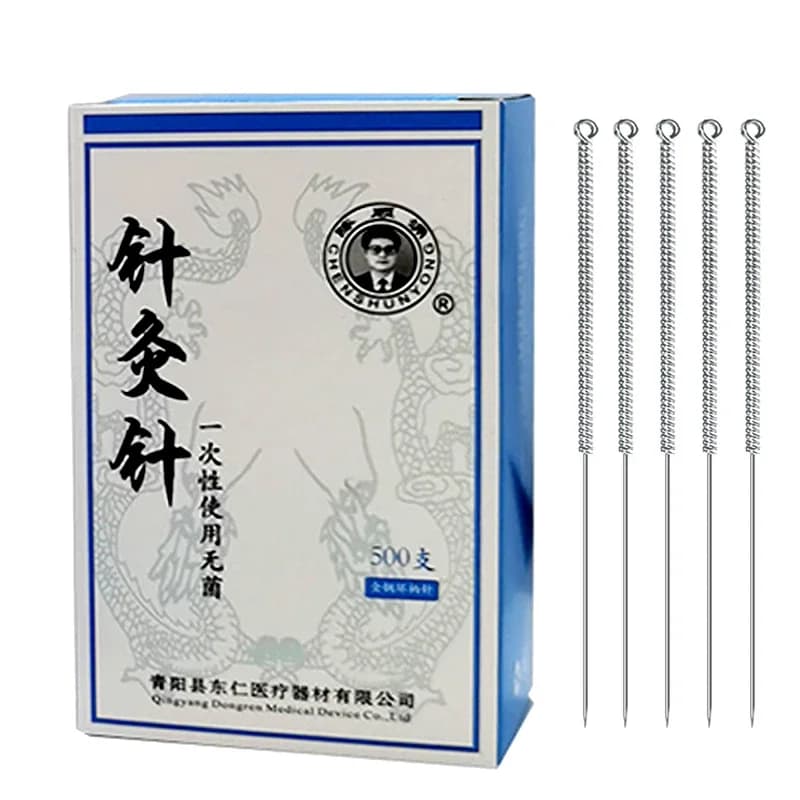 500Pcs/Lot Acupuncture Needles 500 Disposable Body Massager Beauty Acupoints Massage Masajeador