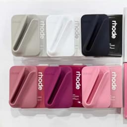 Hot‑Trend Lip Gloss Magnetic Back Design, Silicone Phone Back Holder, Stable Attachment for Simple Convenient Daily Use