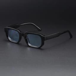 New Men Vintage Rectangle Frame Sunglasses Fashion Women Sun Glasses Luxury Brand Design Goggles UV400 Shades Eyewear