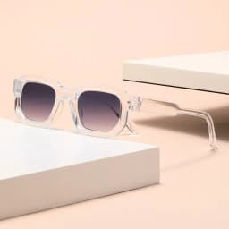 New Men Vintage Rectangle Frame Sunglasses Fashion Women Sun Glasses Luxury Brand Design Goggles UV400 Shades Eyewear