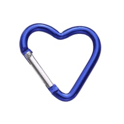 1pcs Carabiner Rock Aluminum Mountain Buckle Star/Heart/D/Bone Shape Locking Clasp Keychain Multifunction Tools Jewelry Findings