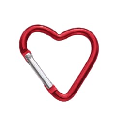 1pcs Carabiner Rock Aluminum Mountain Buckle Star/Heart/D/Bone Shape Locking Clasp Keychain Multifunction Tools Jewelry Findings