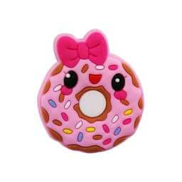 1/25-Piece Set of Luncheon Meat-Themed Shoe Accessories for Girls, Snack and Cheese Shoe Charms, Pizza Shoe Buckles