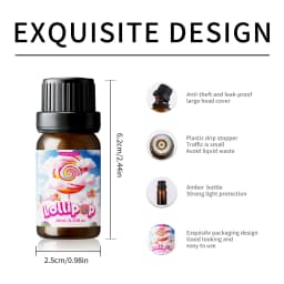 24 Type Delicious Fragrance Oils Gourmet Fragrance Oils Long-Lasting For Diffusers/Candles Making Warm Scent Gifts For Women