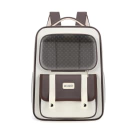 Moorpet Transparent Cat Backpack, All‑Season Breathable Pet Carrier, Portable Dual‑Use Shoulder & Hand Bag for Cats & Small Dogs