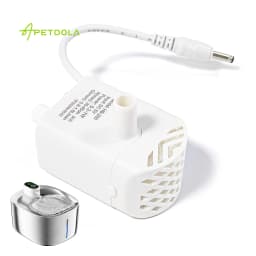 APETDOLA Pet Water Fountain Anti-dry Burning Motor Water Pump For 4L Stainless Steel Cat Water Fountain FS10pro