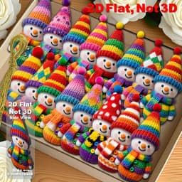 16pcs Cute Snowman Wooden Ornaments Christmas Tree Hanging Pendants For Xmas Party Home Wall Room Decoration 2026 New Year Gifts
