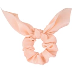 Chiffon Bowknot Silk Hair Scrunchies Women Rabbit Ear Ponytail Holder Hair Ties Hair Rope Rubber Bands Headwear Hair Accessories