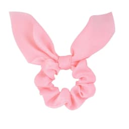 Chiffon Bowknot Silk Hair Scrunchies Women Rabbit Ear Ponytail Holder Hair Ties Hair Rope Rubber Bands Headwear Hair Accessories