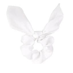 Chiffon Bowknot Silk Hair Scrunchies Women Rabbit Ear Ponytail Holder Hair Ties Hair Rope Rubber Bands Headwear Hair Accessories