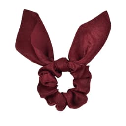 Chiffon Bowknot Silk Hair Scrunchies Women Rabbit Ear Ponytail Holder Hair Ties Hair Rope Rubber Bands Headwear Hair Accessories