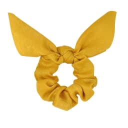 Chiffon Bowknot Silk Hair Scrunchies Women Rabbit Ear Ponytail Holder Hair Ties Hair Rope Rubber Bands Headwear Hair Accessories