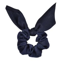 Chiffon Bowknot Silk Hair Scrunchies Women Rabbit Ear Ponytail Holder Hair Ties Hair Rope Rubber Bands Headwear Hair Accessories
