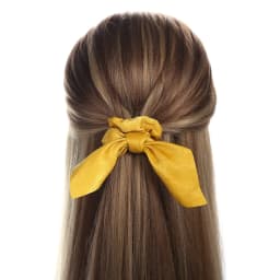 Women Silk Scrunchies Elastic Hair Ties Rabbit Ears Floral Leopard Print Hair Band Ponytail Hair Ropes Girls Accessories