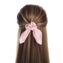 Women Silk Scrunchies Elastic Hair Ties Rabbit Ears Floral Leopard Print Hair Band Ponytail Hair Ropes Girls Accessories