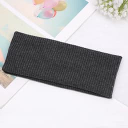 Fashion Knitted Wide Headbands For Women Girls Black Beige Coffee Solid Color Elastic Hairbands Running Cycling Hair Accessories