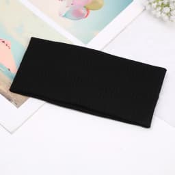 Fashion Knitted Wide Headbands For Women Girls Black Beige Coffee Solid Color Elastic Hairbands Running Cycling Hair Accessories