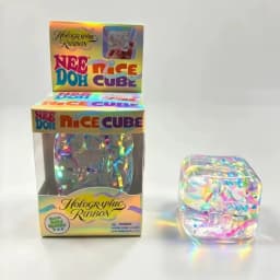 @Needoh Holographic Ribbon Squeeze Sensory Colorful Knead Stretch Anxiety Relief ADHD Fidget Leisure Adult Gift