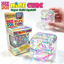 @Needoh Holographic Ribbon Squeeze Sensory Colorful Knead Stretch Anxiety Relief ADHD Fidget Leisure Adult Gift
